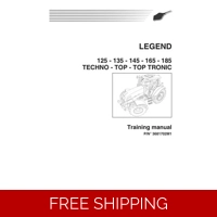 LANDINI LEGEND TECHNO TOP TRONIC 125 135 145 165 185 WORKSHOP MANUAL