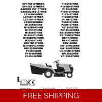 McCULLOCH RIDE ON MOWERS NO1 SEE COVER FOR MODELS