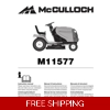 McCULLOCH RIDE ON MOWERS NO5 4 SEE COVER FOR MODELS