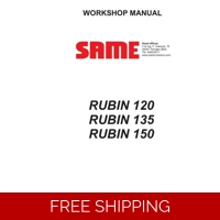 SAME RUBIN 120 135 150 WORKSHOP SERVICE MANUAL