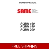 SAME RUBIN 160 180 200 WORKSHOP SERVICE MANUAL