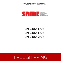 SAME RUBIN 160 180 200 WORKSHOP SERVICE MANUAL