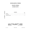 DAVID BROWN 850 880 950 990 TRACTORS POWER ASSISTED STEERING MANUAL