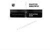 DAVID BROWN 880 SELECTAMATIC AND LIVE DRIVE INSTRUCTIONS MANUAL