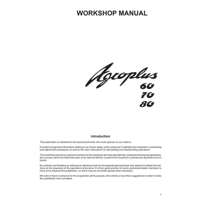 DEUTZ AGROPLUS 60 70 80 TRACTORS WORKSHOP MANUAL