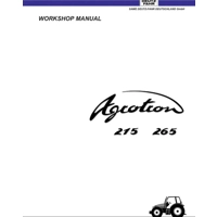 DEUTZ AGROTRON 215 216 WORKSHOP MANUAL