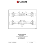 CARRARO FRONT AXLE AGROTRON ALL MODELS FULL SET WORKSHOP MANUAL CARRARO FRONT AXLE AGROTRON ALL MODELS FULL SET WORKSHOP MANUAL