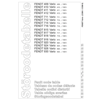 FENDT FARMER FAVORIT VARIO FAULT CODES MANUAL