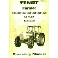 FENDT FARMER LS LSA 303 304 305 306 307 308 309 OPERATORS MANUAL