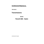 FENDT XYLON TRANSMISSION WORKSHOP MANUAL FENDT XYLON TRANSMISSION WORKSHOP MANUAL
