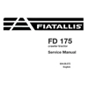 FIAT ALLIS FD175 CRAWLER TRACTOR SERVICE REPAIR MANUAL
