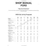 FORD 1100 TO 2110 TRACTORS TMM WORKSHOP MANUAL
