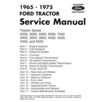 FORD 2000 3000 4000 5000 7000 3400 3500 3550 4400 4500 5500 5550 WORKSHOP MANUAL