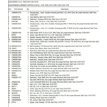 FORD 2000 TRACTORS PARTS MANUAL