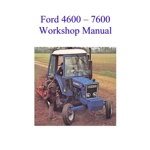 FORD 2600 3600 4100 4600 5600 6600 7600 TRACTORS DEALERS WORKSHOP MANUAL