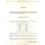 FORD 2600 3600 4100 4600 5600 6600 7600 TRACTORS DEALERS WORKSHOP MANUAL