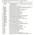 FORD 4000 TRACTORS PARTS MANUAL