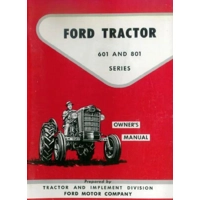 FORD 601 801 OPERATORS MANUAL
