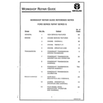 FORD AND FIAT 70 SERIES TRACTORS SERVICE TRAINING MANUAL