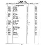 FORD DEXTER AND SUPER DEXTER 1957 TO 64 PARTS MANUAL
