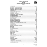FORD ENGINE CSG649 649P 300 CID PARTS MANUAL