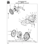 FORD ENGINE CSG649 649P 300 CID PARTS MANUAL