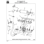 FORD ENGINE CSG649 649P 300 CID PARTS MANUAL