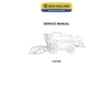 NEW HOLLAND CSX7000 COMBINE DEALERS WORKSHOP MANUAL