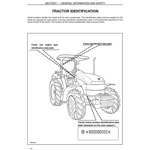 NEW HOLLAND TD60D TD70D TD80D TD90D TD95D SERIES TRACTORS OPERATORS MANUAL