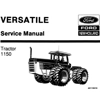 FORD NEW HOLLAND 1150 TRACTOR (VERSATILE) SERVICE REPAIR MANUAL SD