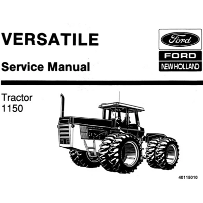 FORD NEW HOLLAND 1150 TRACTOR (VERSATILE) SERVICE REPAIR MANUAL SD