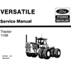 FORD NEW HOLLAND 1156 TRACTORS (VERSATILE) SERVICE REPAIR MANUAL SD
