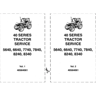 FORD NEW HOLLAND 40 SERIES 5640, 6640, 7740, 7840, 8240, 8340 TRACTOR SERVICE REPAIR MANUAL