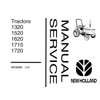 NEW HOLLAND 1530, 1630, 1725, 1925, TC25, TC25D, TC29, TC29D, TC33, TC33D TRACTOR SERVICE REPAIR MAN
