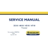 NEW HOLLAND 3510, 4010, 4510, 4710 TRACTOR SERVICE REPAIR MANUAL