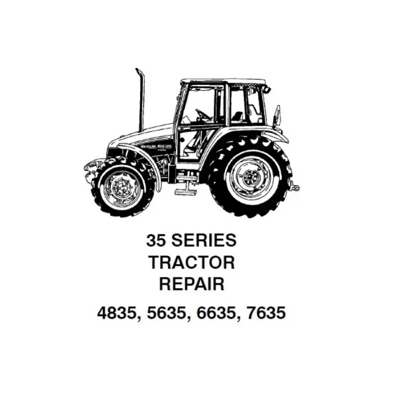 NEW HOLLAND 4835 , 5635 , 6635 , 7635 TRACTOR (35 SERIES) SERVICE REPAIR MANUAL NEW HOLLAND 4835 , 5635 , 6635 , 7635 TRACTOR (35 SERIES) SERVICE REPAIR MANUAL