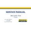 NEW HOLLAND 6010, 6510, 7510 TRACTORS SERVICE REPAIR MANUAL