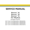 NEW HOLLAND BOOMER 45, BOOMER 50, BOOMER 55 TIER 4B (FINAL) COMPACT TRACTOR SERVICE REPAIR MANUAL