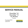 NEW HOLLAND POWERSTAR 65, POWERSTAR 75 TIER 4B (FINAL) TRACTOR SERVICE REPAIR MANUAL