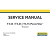 NEW HOLLAND T4.55, T4.65, T4.75 POWERSTAR TRACTOR SERVICE REPAIR MANUAL 2011