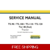 NEW HOLLAND T5.90, T5.100, T5.110, T5.120 TIER 4B (FINAL) TRACTOR SERVICE REPAIR MANUAL HLRT5120AJLE