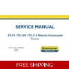 NEW HOLLAND T5.95, T5.105, T5.115 ELECTRO COMMAND TRACTOR SERVICE REPAIR MANUAL