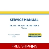 NEW HOLLAND T6.110 , T6.120 , T6.130 TIER 3 TRACTOR SERVICE REPAIR MANUAL