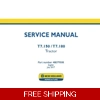 NEW HOLLAND T7.150 , T7.180 TRACTOR SERVICE REPAIR MANUAL