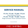 NEW HOLLAND T7.170, T7.185, T7.200, T7.210 AUTO COMMAND / RANGE COMMAND / POWER COMMAND TRACTORS SER