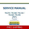 NEW HOLLAND T8.275, T8.300, T8.330, T8.360, T8.390 (PST) TRACTOR SERVICE REPAIR MANUAL