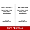 NEW HOLLAND T8010, T8020, T8030, T8040, T8050 TRACTORS SERVICE REPAIR MANUAL (NA)
