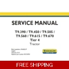 NEW HOLLAND T9.390 , T9.450 , T9.505 , T9.560 , T9.615 , T9.670 TIER 4 TRACTOR SERVICE REPAIR MANUAL