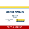 NEW HOLLAND TD4040F TRACTOR SERVICE REPAIR MANUAL NA