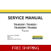 NEW HOLLAND TK4030V, TK4050, TK4050M, TK4060 TRACTOR SERVICE REPAIR MANUAL NA